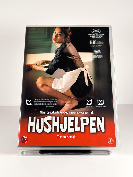 Forside av cover til Hushjelpen på DVD