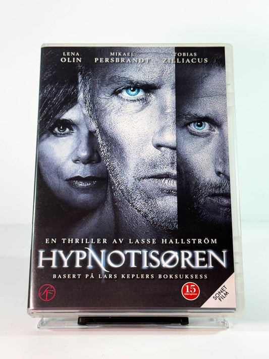 Forside av cover til hypnotisoren, bruktfilm hos nettbutikken Brukbar Film