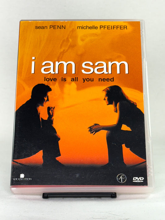 DVD-cover-forside til filmen I Am Sam – Brukt DVD fra nettbutikken Brukbar Film
