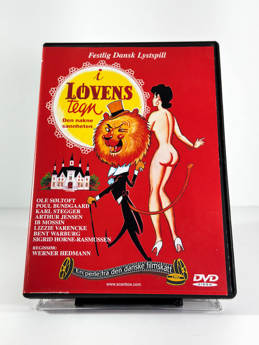 Forside av cover til I Løvens tegn – Den nakne sannheten på DVD