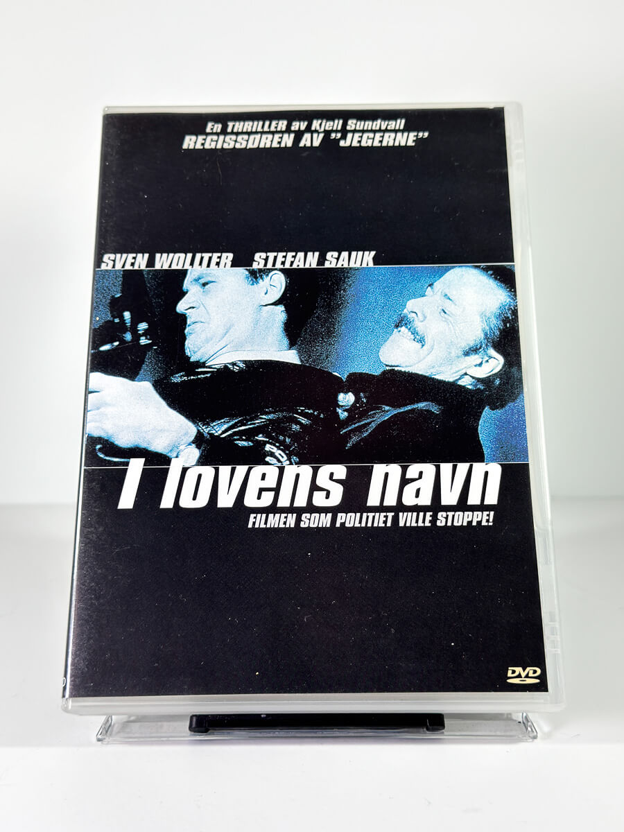 Forside av cover til I lovens navn på DVD