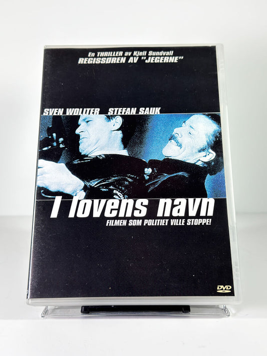 Forside av cover til I lovens navn på DVD