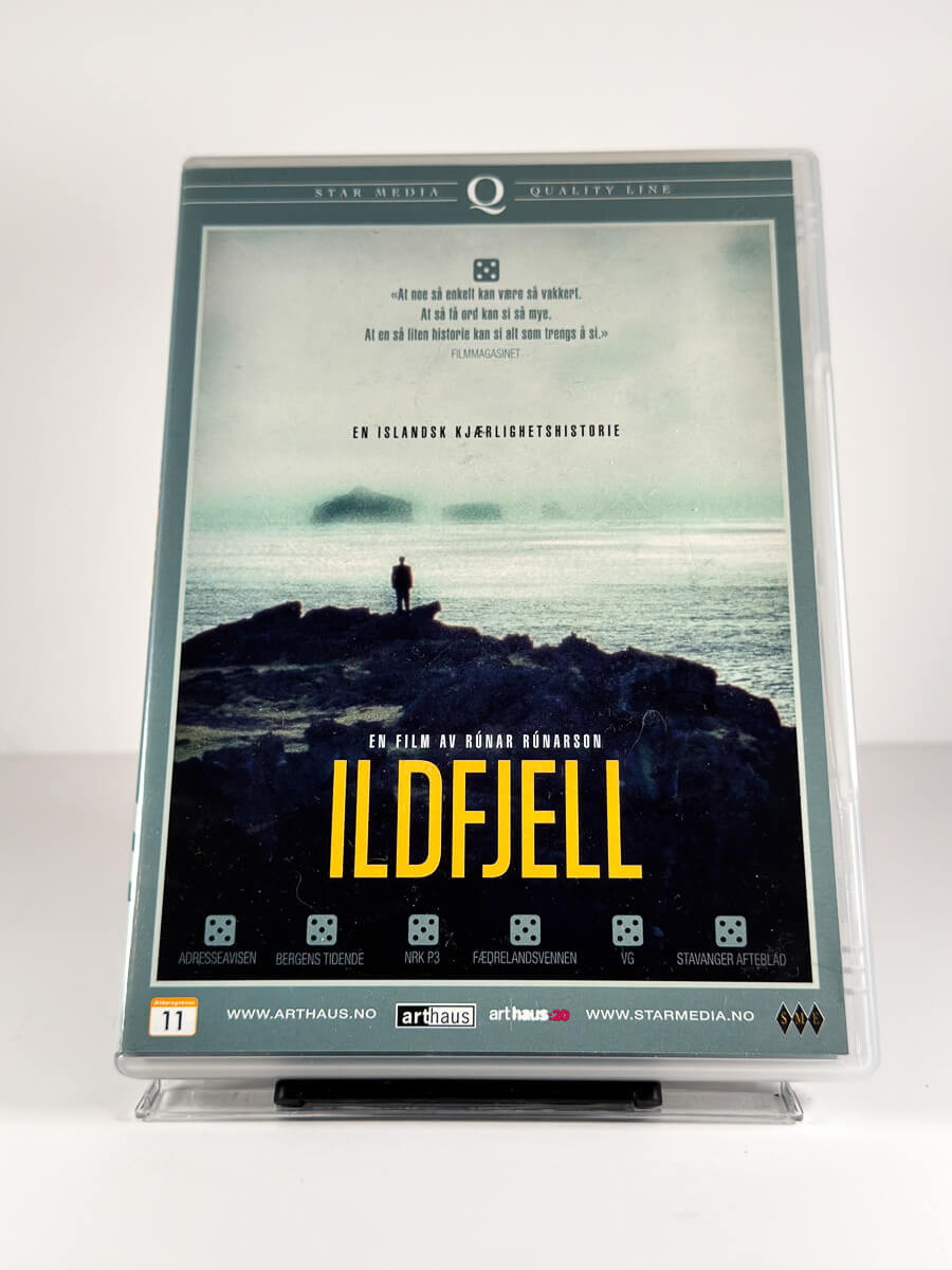 Forside av cover til Ildfjell på DVD