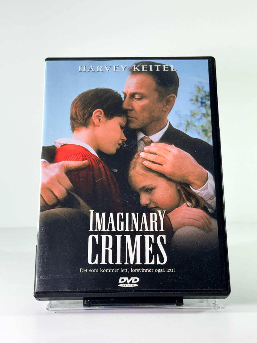 Forside av cover til imaginary crimes, bruktfilm på DVD hos Brukbar Film