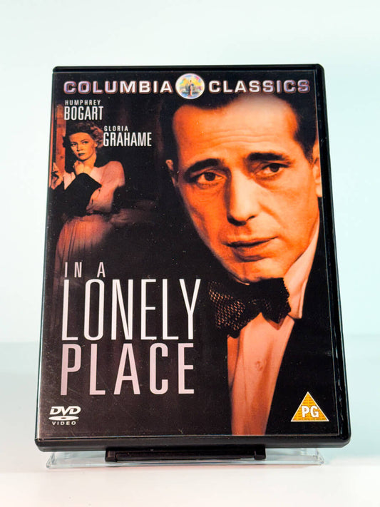 Forside av cover til In a Lonely Place, brukt original DVD hos Brukbar Film