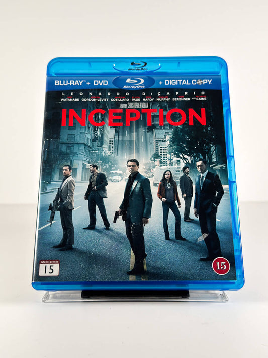 Forside av cover til Inception på Blu-ray
