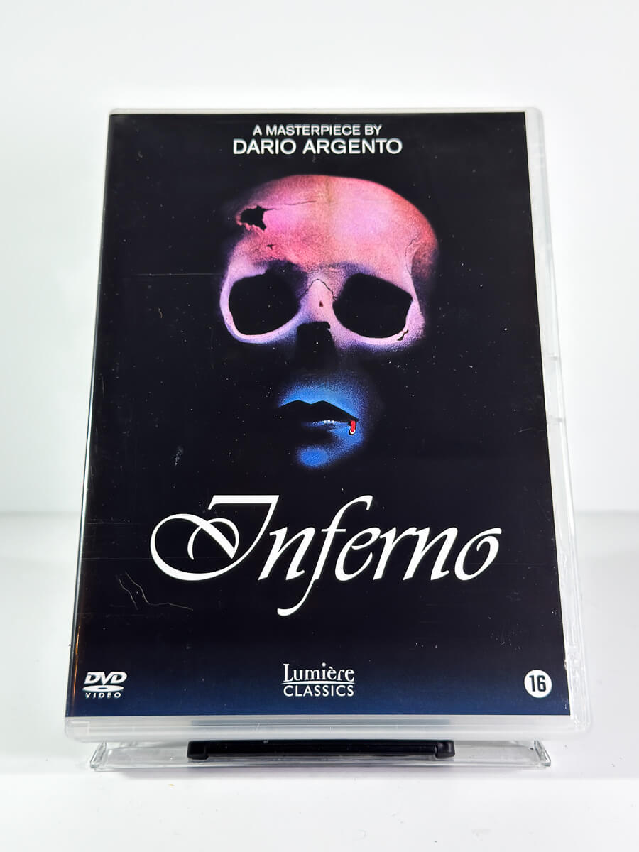 Forside av cover til Inferno på DVD