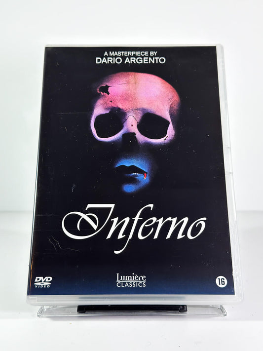 Forside av cover til Inferno på DVD