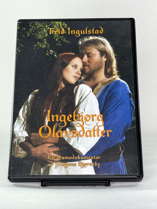 DVD-forside til filmen Ingebjørg Olavsdatter
Originalt cover brukt for produktbilde i nettbutikken Brukbar Film