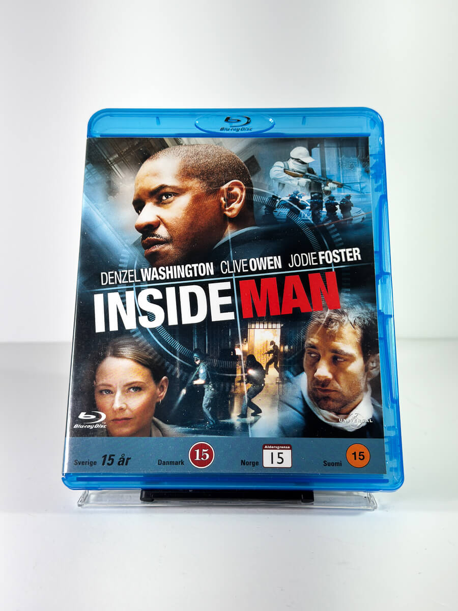 Forside av cover til Inside Man på Blu-ray