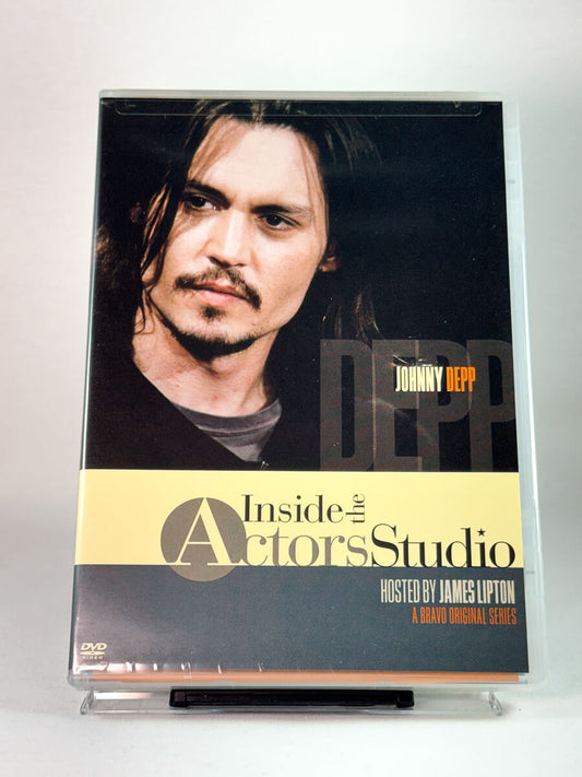 Forside av cover til Inside the Actors Studio: Johnny Depp, brukt DVD hos Brukbar Film