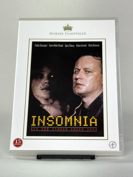 DVD-forside til filmen Insomnia
Originalt cover brukt for produktbilde i nettbutikken Brukbar Film