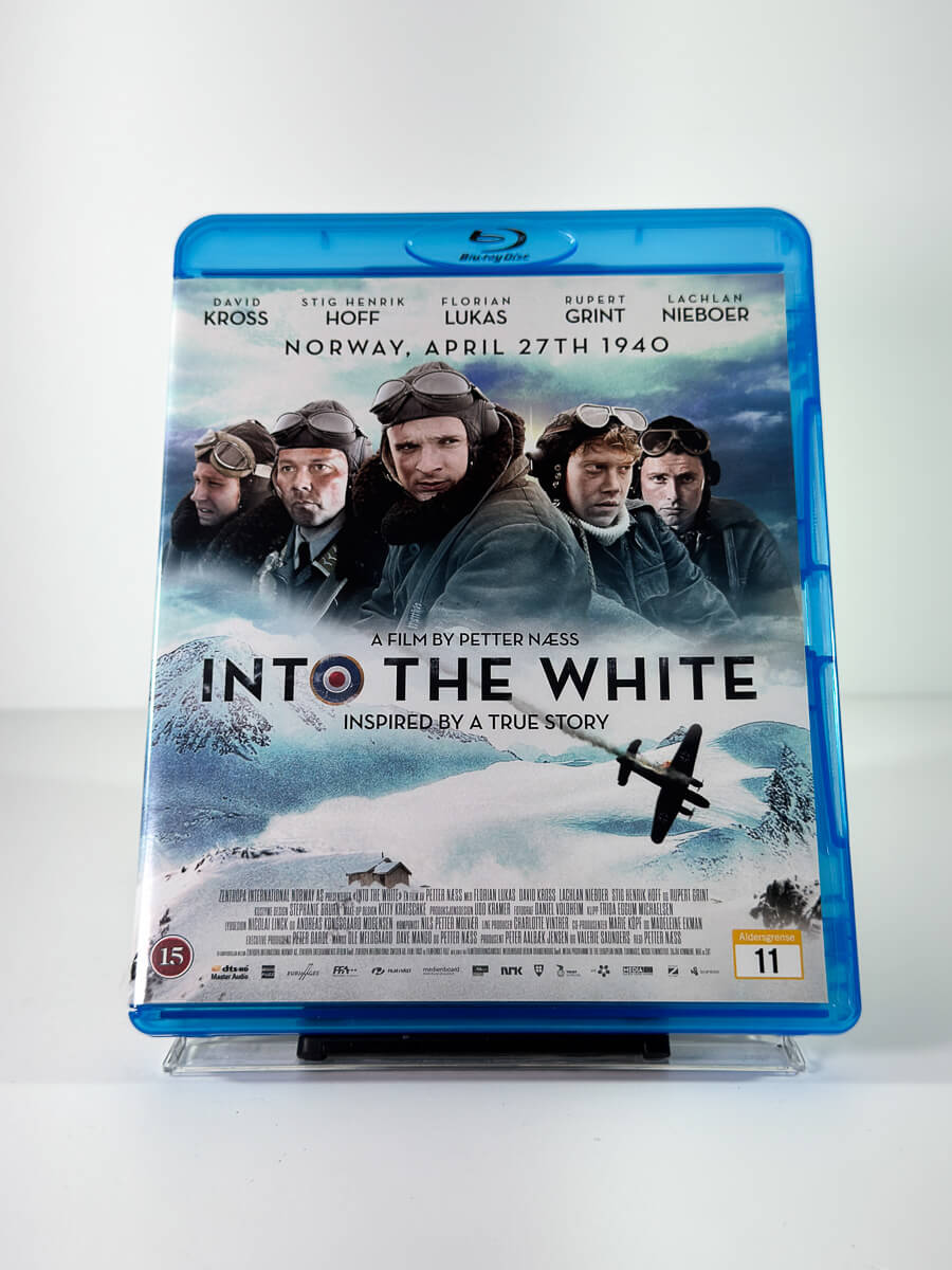 Forside av cover til Into the White på Blu-ray