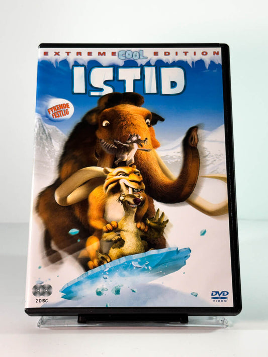 Forside av cover til animasjonsfilmen Istid på DVD hos Brukbar Film
