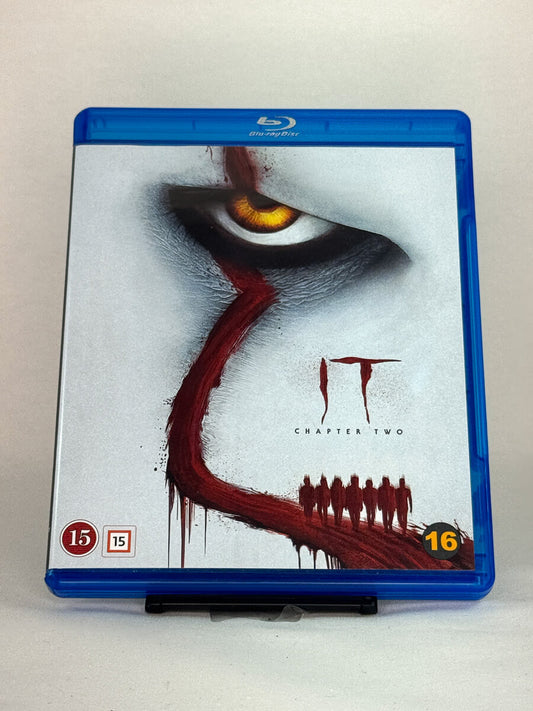 Brukt Blu-ray-film It: Chapter Two – forside av filmcover, kjøp brukte Blu-ray skrekkfilmer hos Brukbar Film