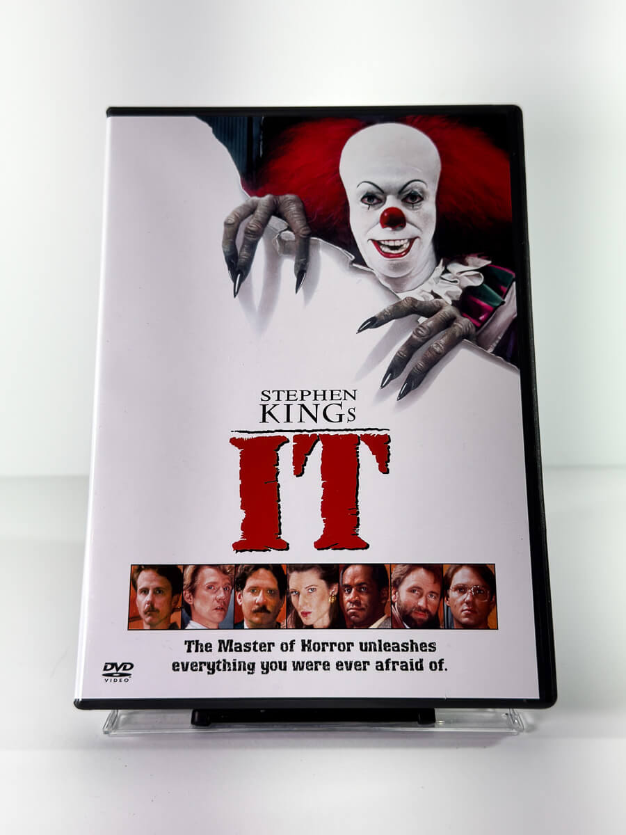 Forside av cover til It, brukt DVD hos Brukbar Film