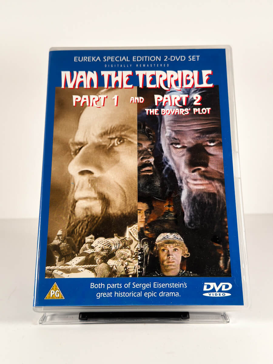 Forside av cover til Ivan the Terrible Part 1 and Part 2: The Boyars' Plot på DVD