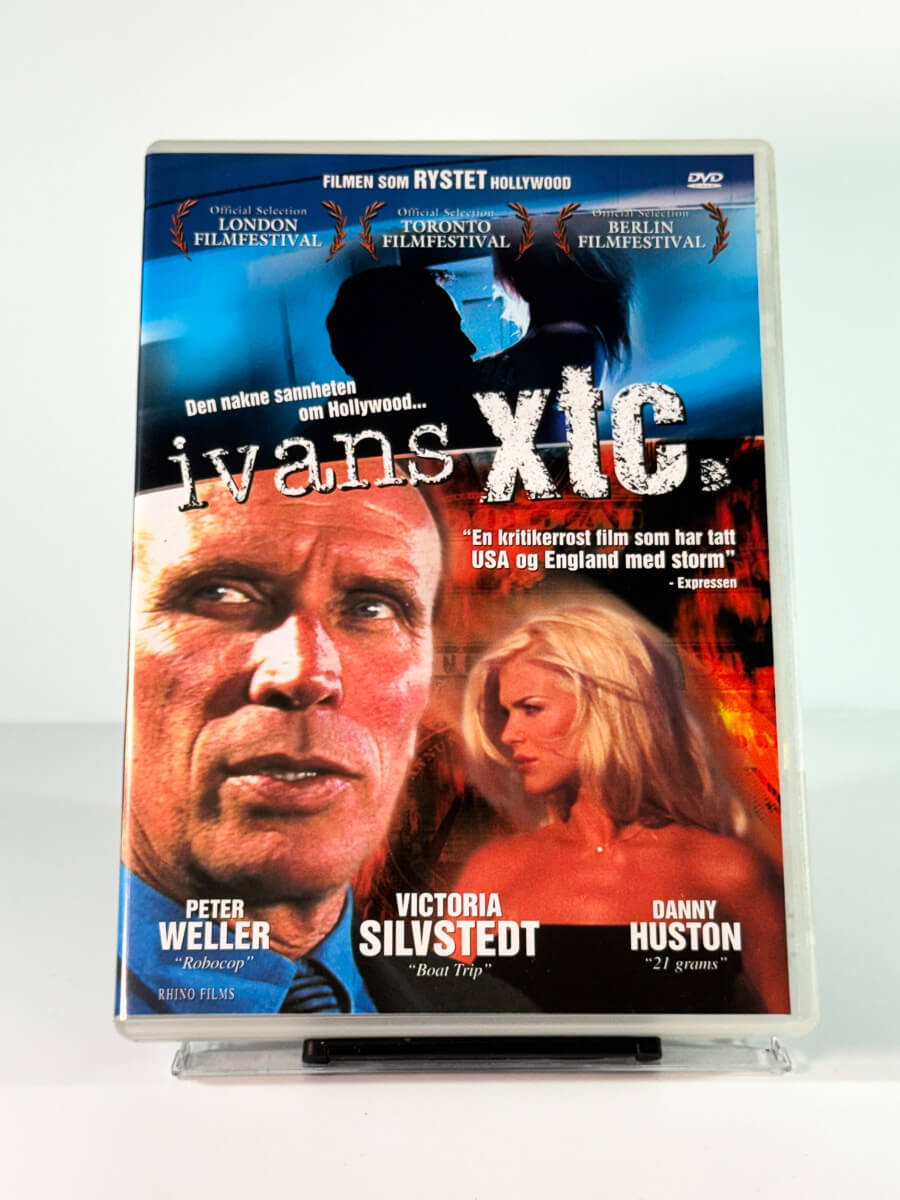 Forside av cover til ivans xtc, bruktfilm på DVD hos Brukbar Film