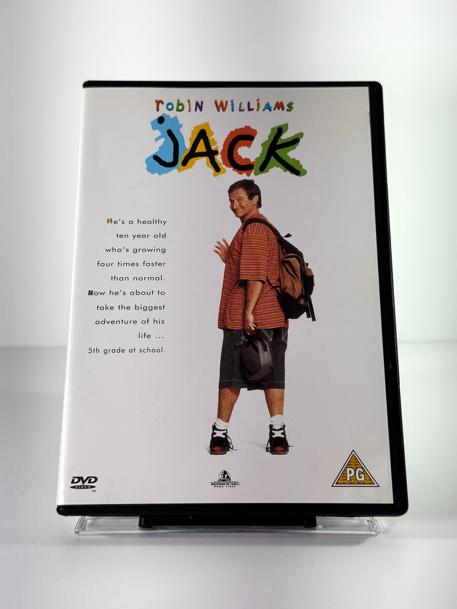 Forside av cover til Jack, brukt DVD hos Brukbar Film