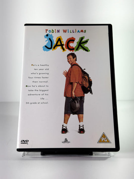 Forside av cover til Jack, brukt DVD hos Brukbar Film