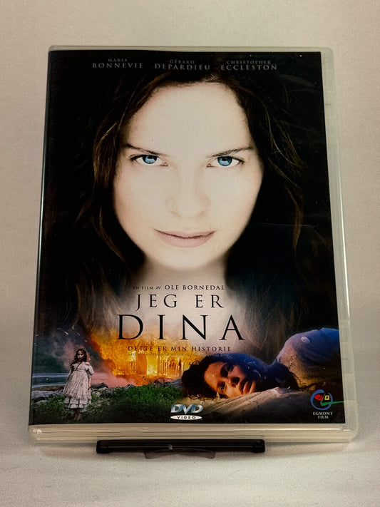 DVD-cover-forside til filmen Jeg er Dina – Brukt DVD fra nettbutikken Brukbar Film