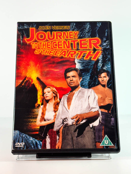 Forside av cover til Journey to the Center of the Earth, bruktfilm på DVD hos Brukbar Film
