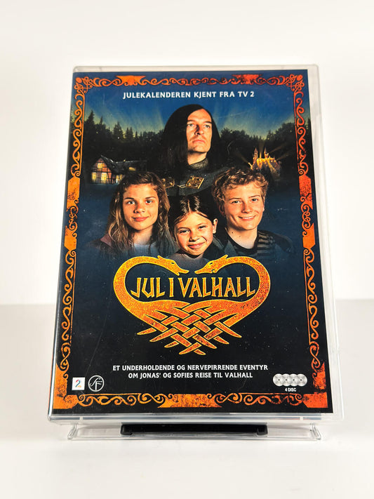 Forside av cover til Jul i Valhall på DVD