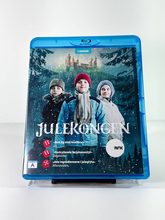 Forside av cover til Julekongen på Blu-ray