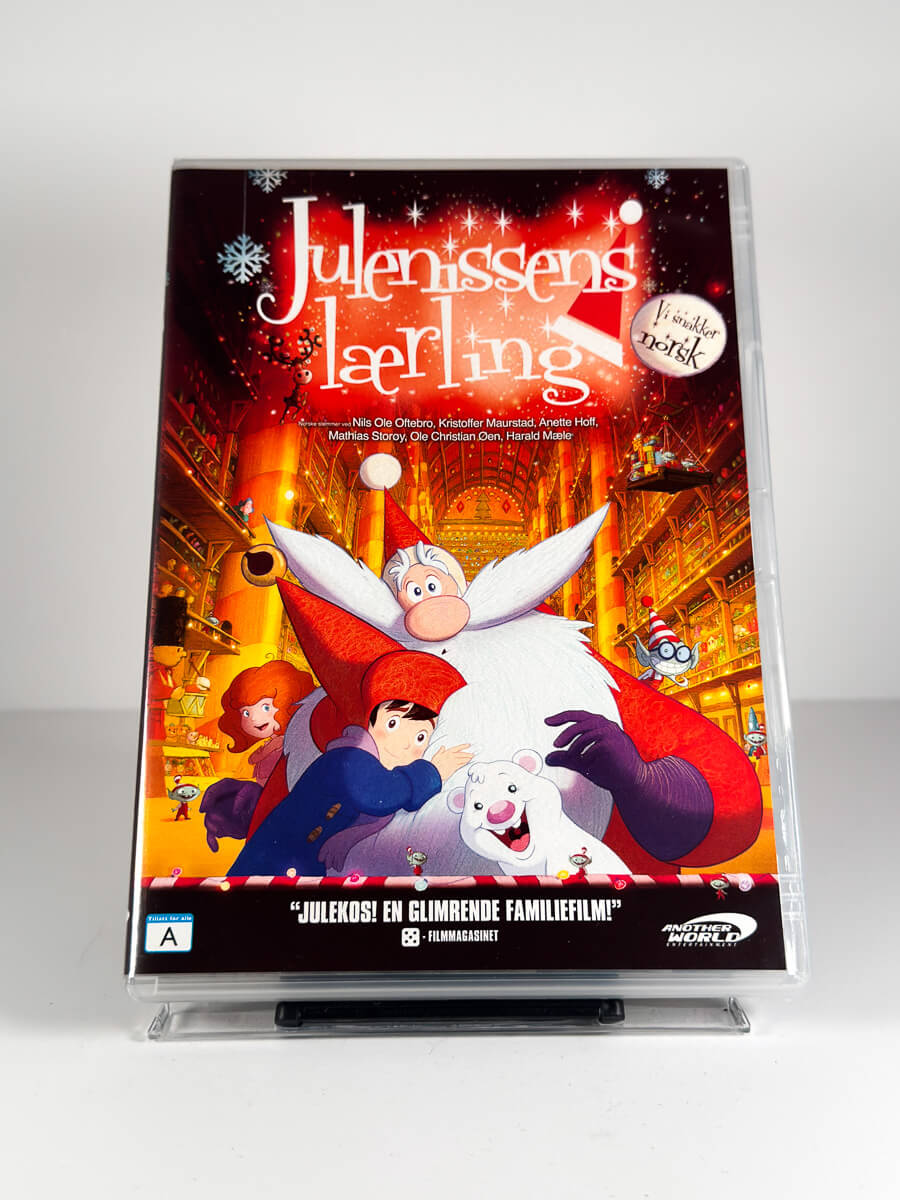 Forside av cover til Julenissens lærling på DVD