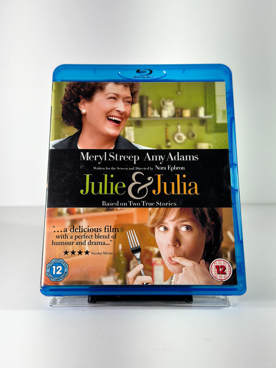 Forside av cover til Julie & Julia på Blu-ray