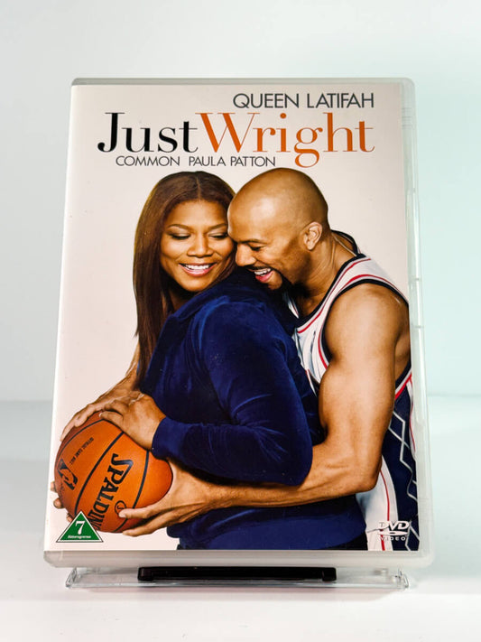 Forside av cover til just wright, brukt original DVD hos Brukbar Film