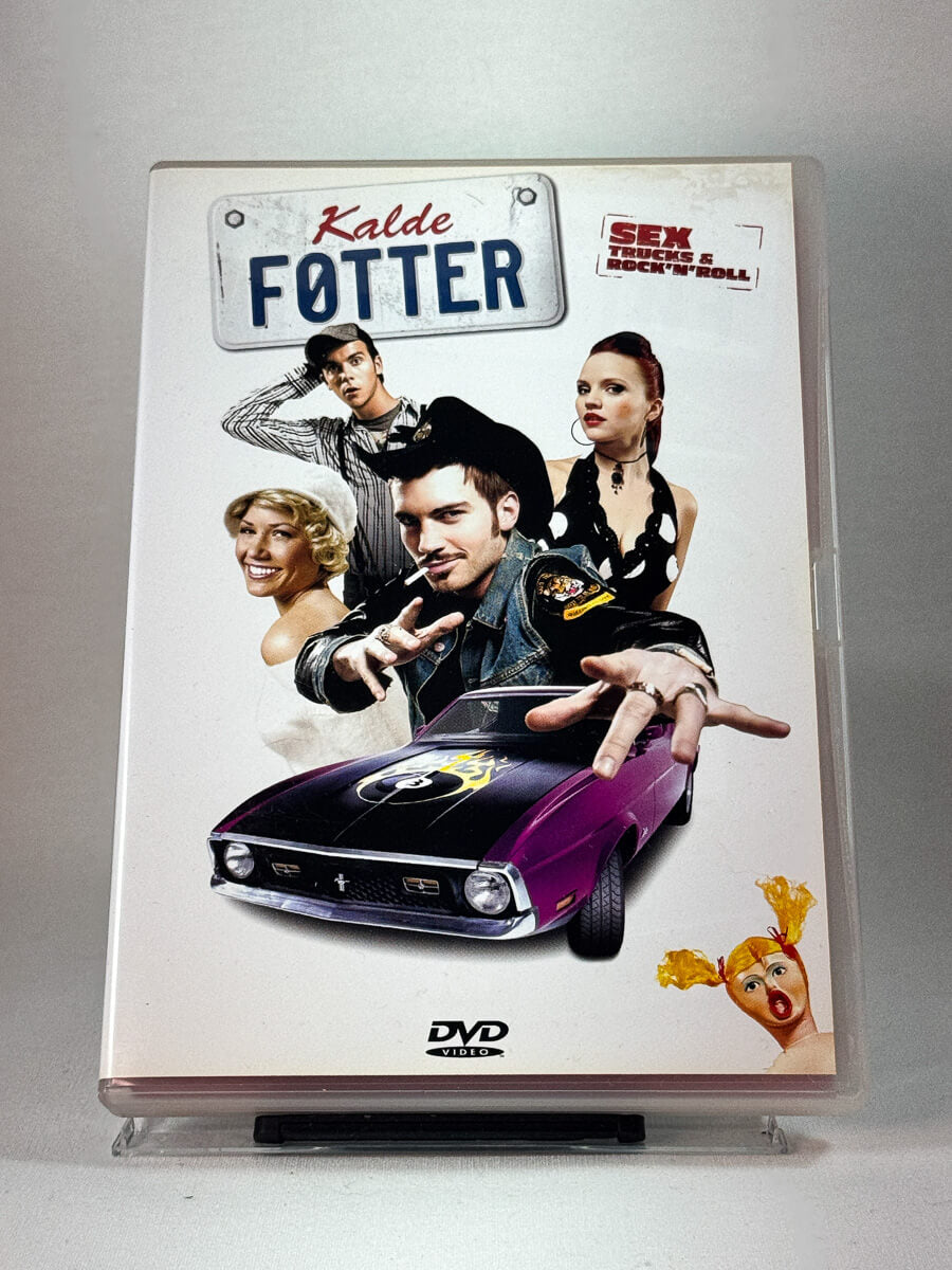 DVD-cover for Kalde føtter, brukt DVD hos Brukbar Film