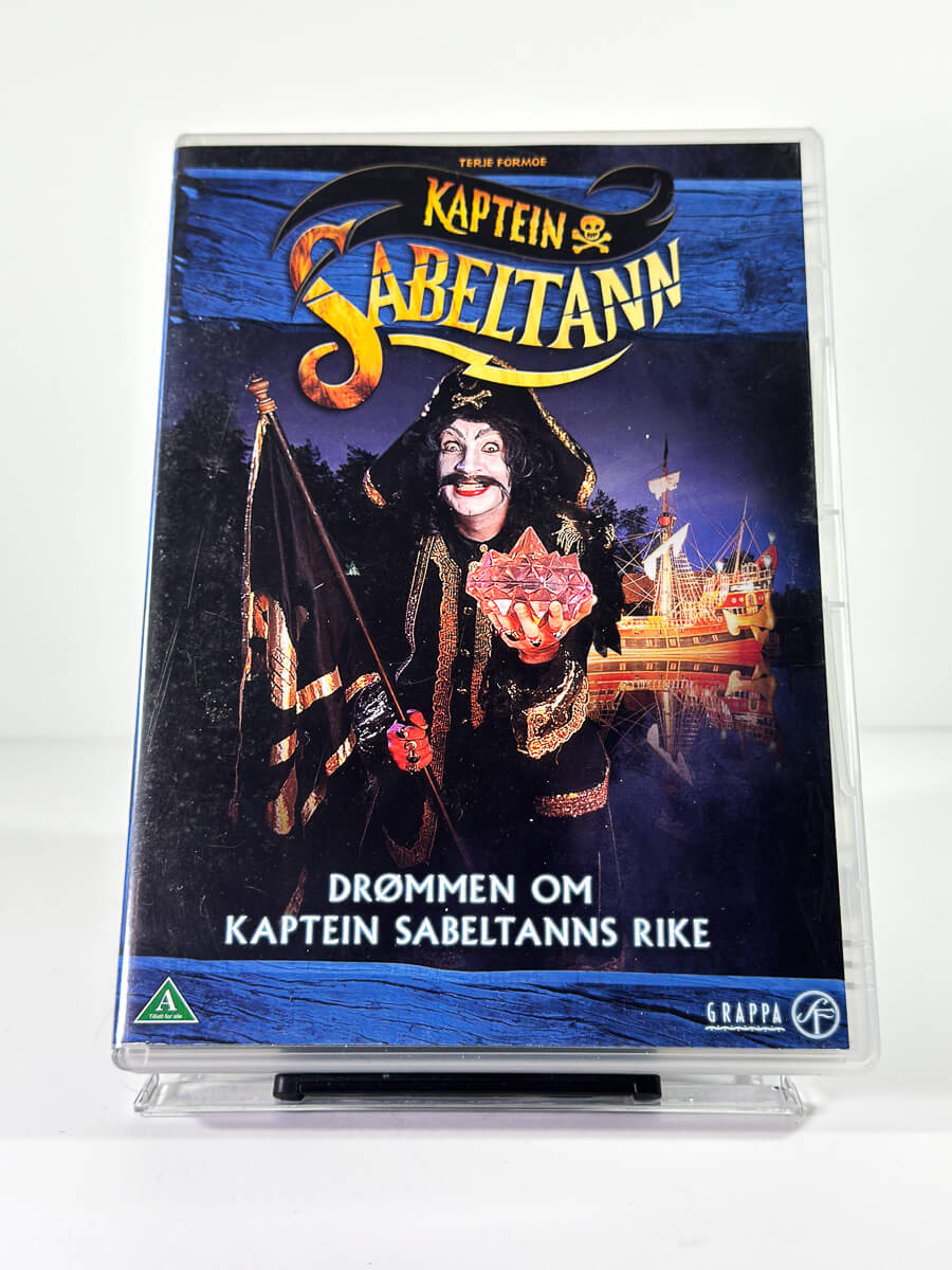 Forside av cover til Kaptein Sabeltann – Drømmen om Kaptein Sabeltanns rike på DVD