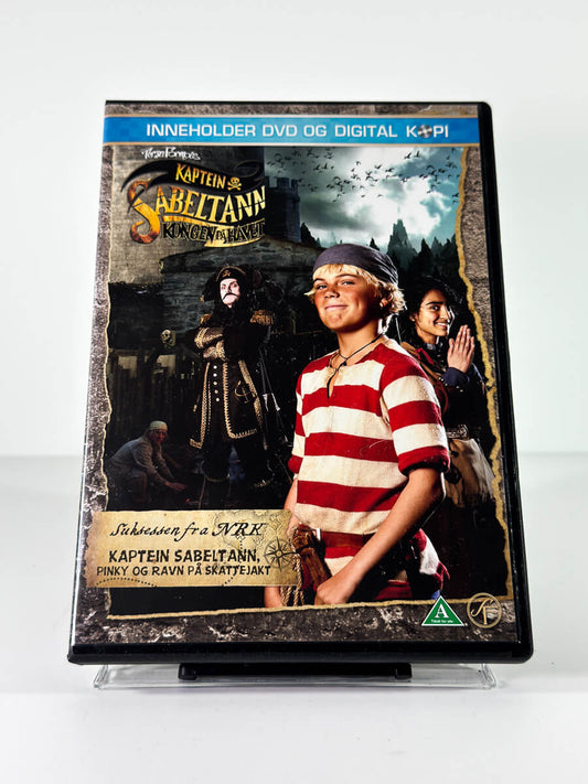 Forside av cover til Kaptein Sabeltann – Kongen på Havet på DVD