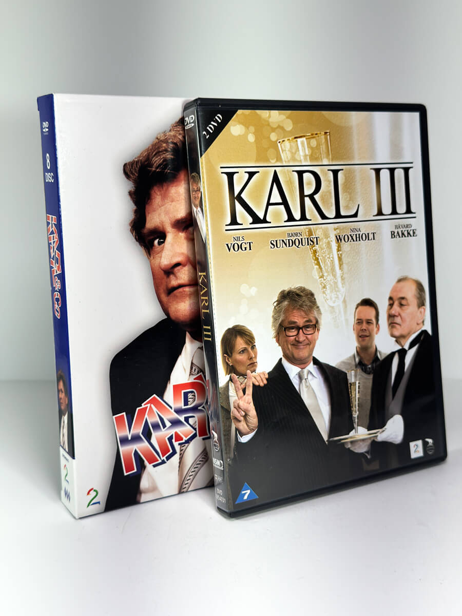 Forside av cover til Karl III & Karl & Co på DVD
