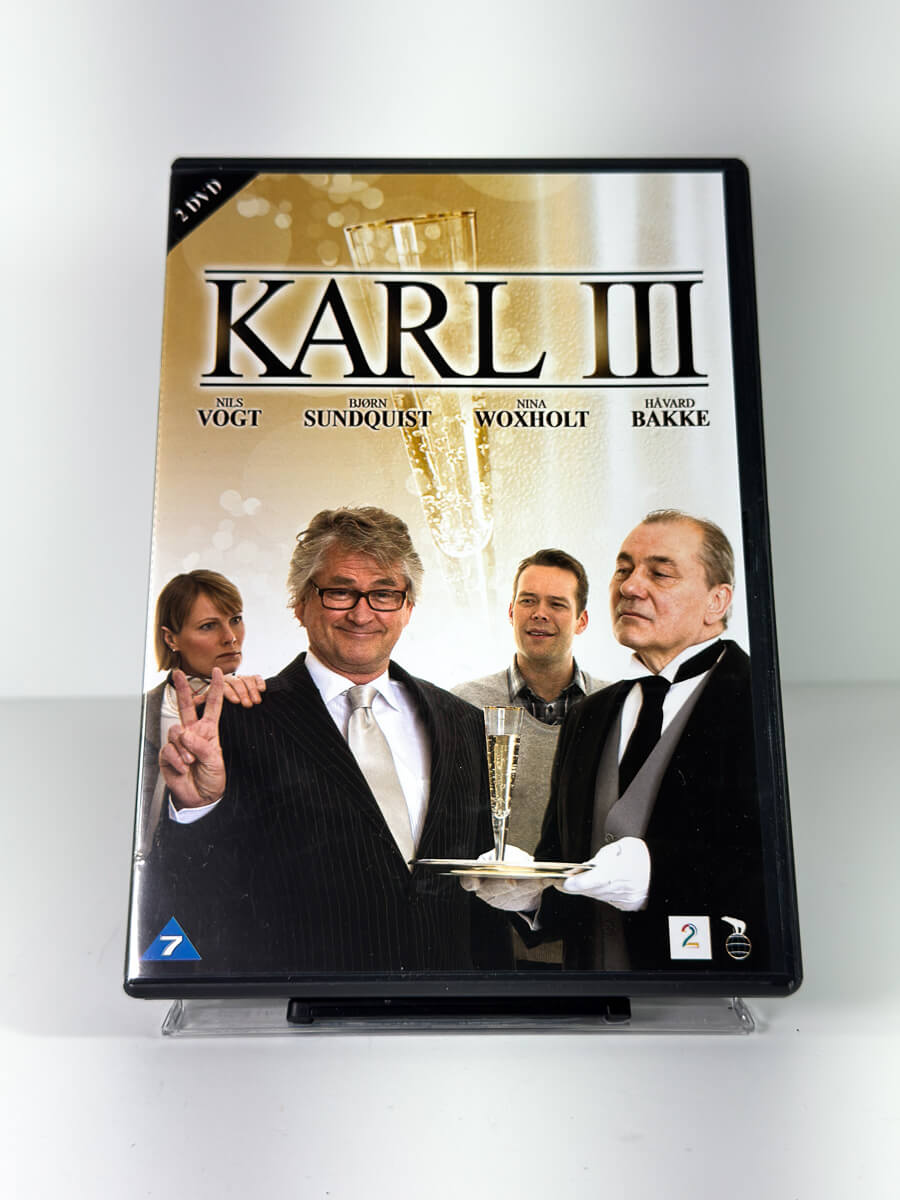 Forside av cover til Karl III på DVD