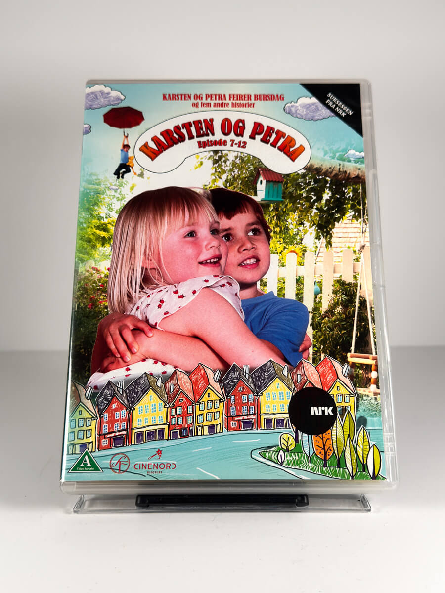 Forside av cover til Karsten og Petra – Episode 7–12 på DVD