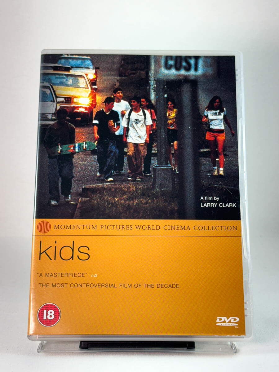 Forside av DVD-cover til Kids, brukt DVD hos Brukbar Film