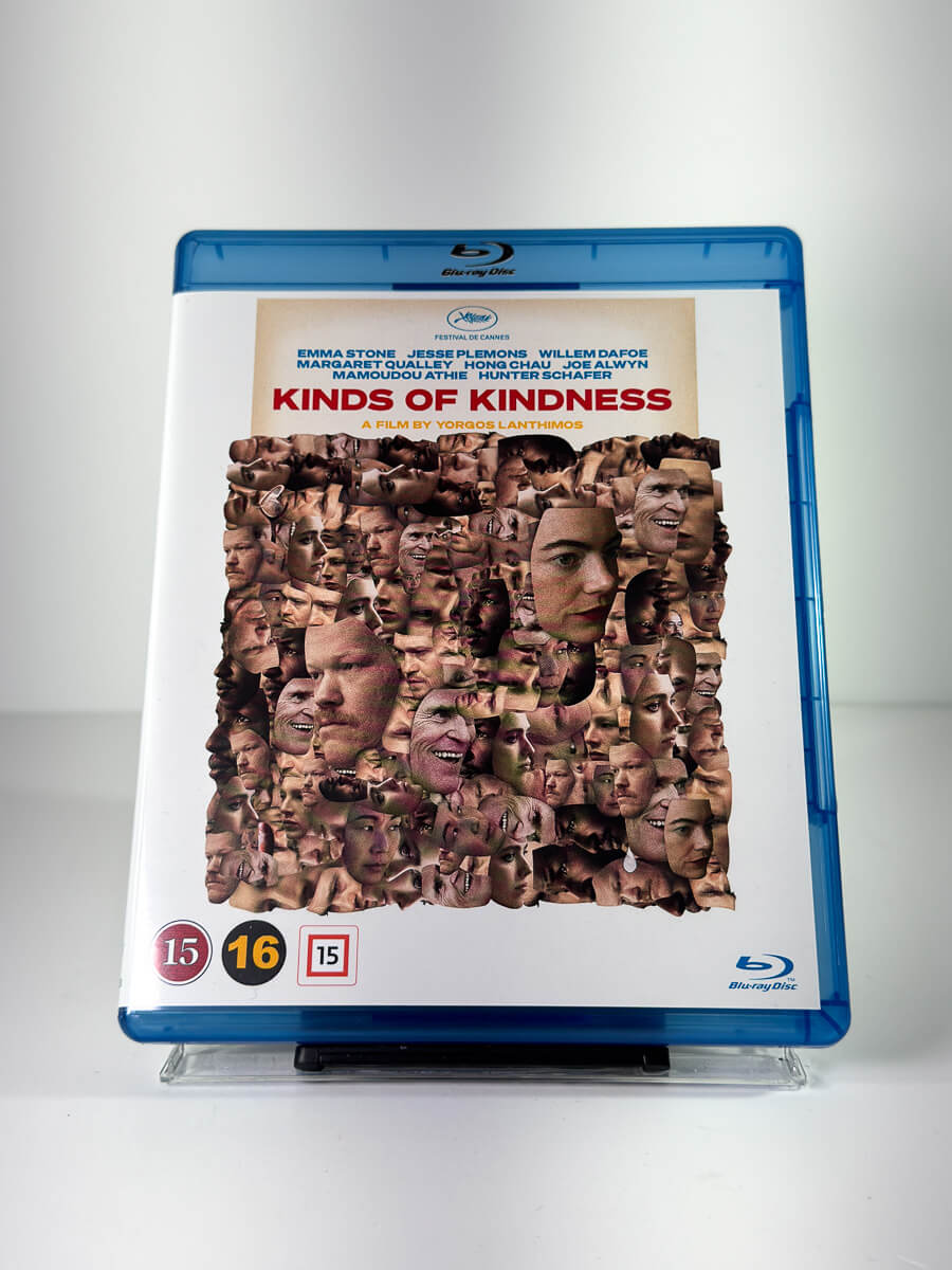 Forside av cover til Kinds of Kindness på Blu-ray
