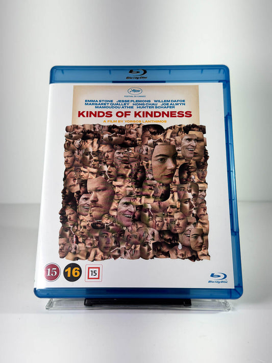 Forside av cover til Kinds of Kindness på Blu-ray