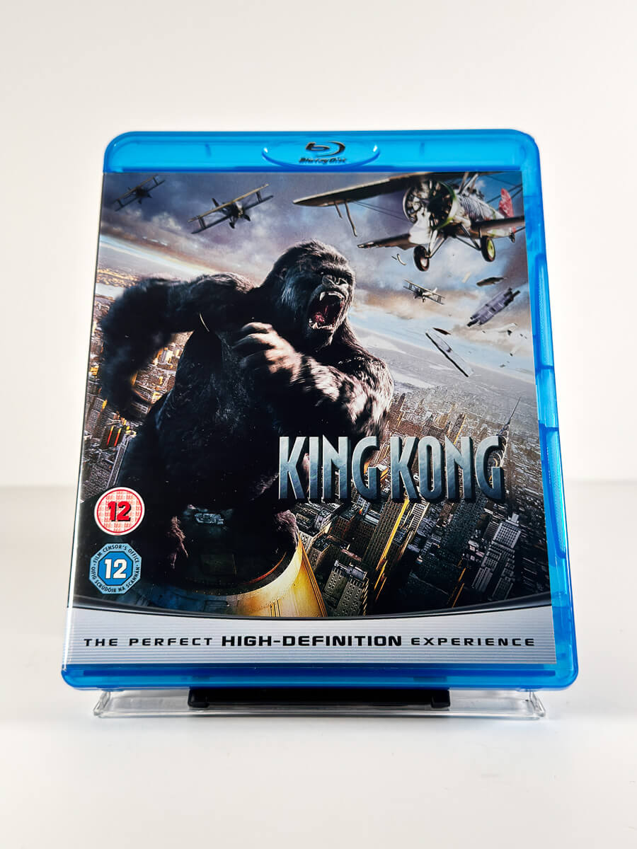 Forside av cover til King Kong på Blu-ray