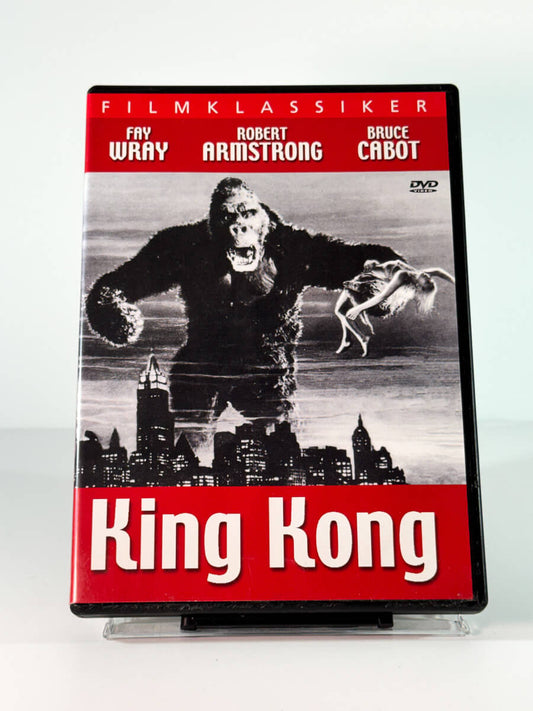 Forside av cover til King Kong, brukt DVD hos Brukbar Film