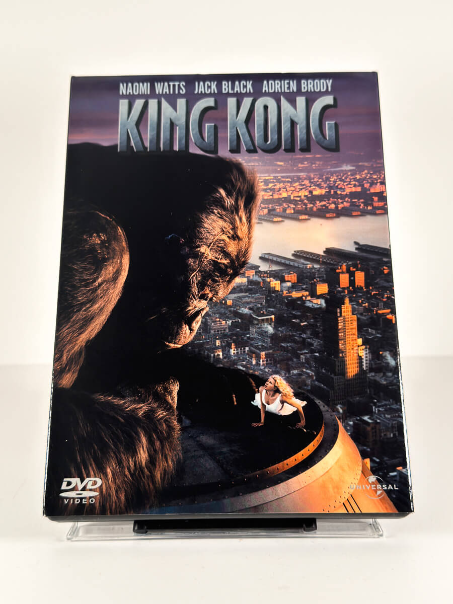 Forside av cover til King Kong på DVD