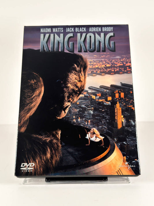 Forside av cover til King Kong på DVD