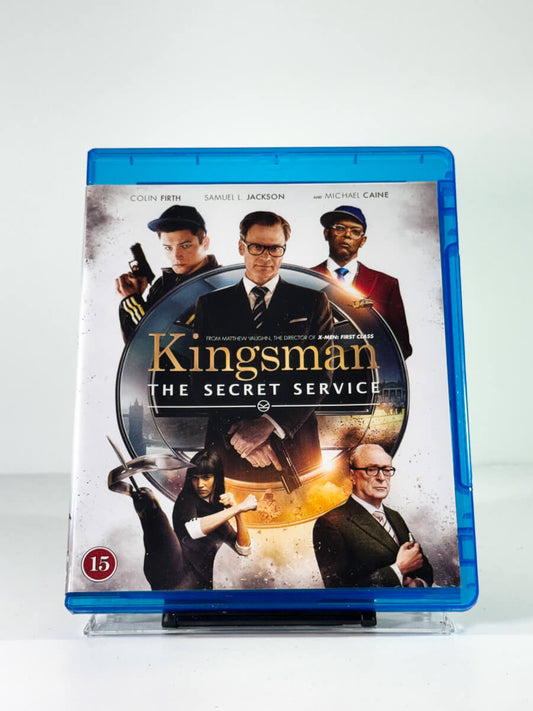 Forside av cover til Kingsman: The Secret Service på Blu-ray