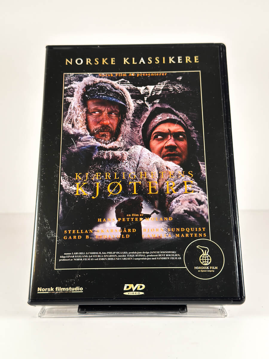 Forside av cover til Kjærlighetens kjøtere på DVD