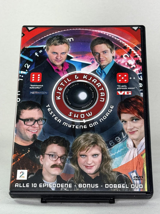 DVD-forside til filmen Kjetil & Kjartan Show 3
Originalt cover brukt for produktbilde i nettbutikken Brukbar Film