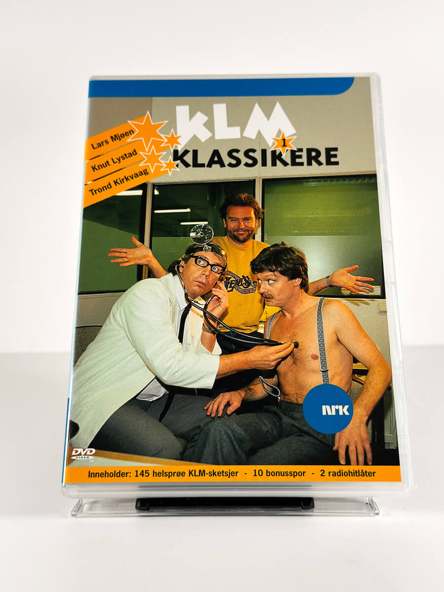 Forside av cover til KLM Klassikere 1 på DVD