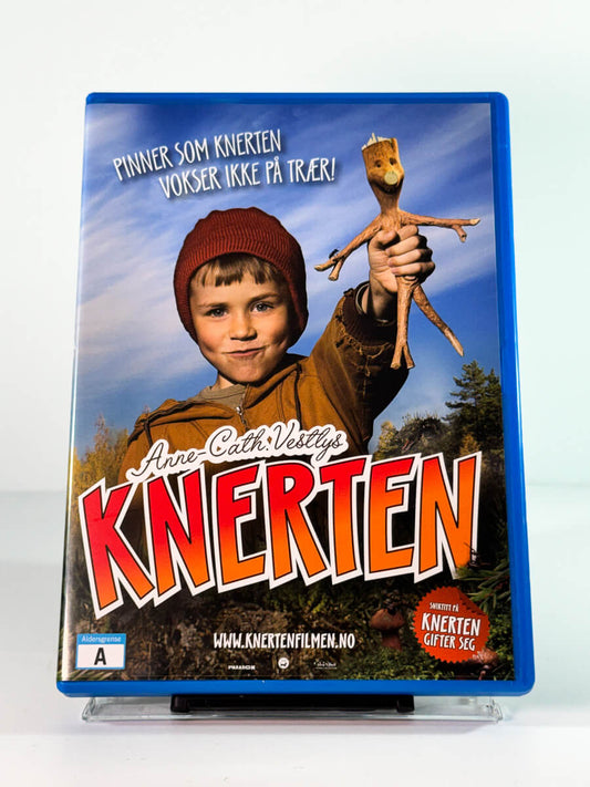 Forside av cover til knerten, brukt DVD hos Brukbar Film
