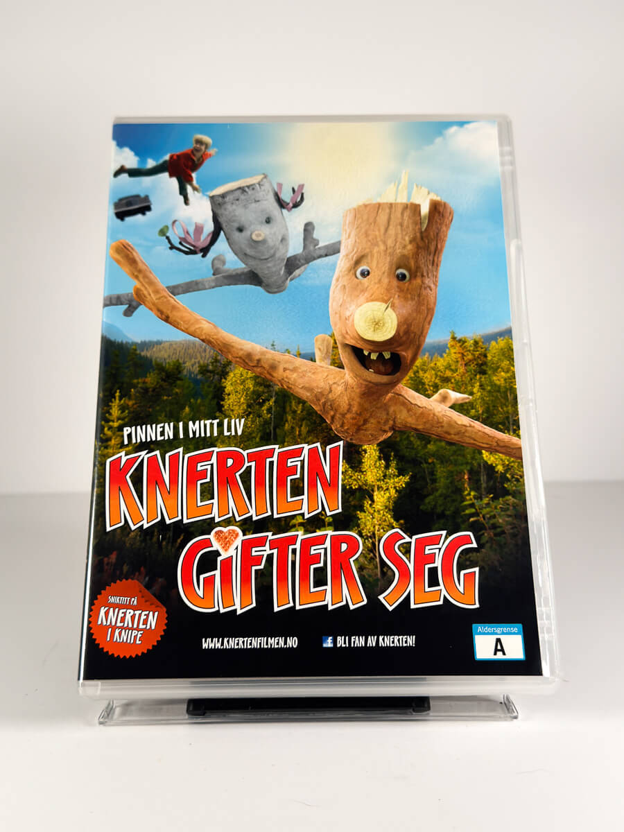 Forside av cover til Knerten gifter seg på DVD